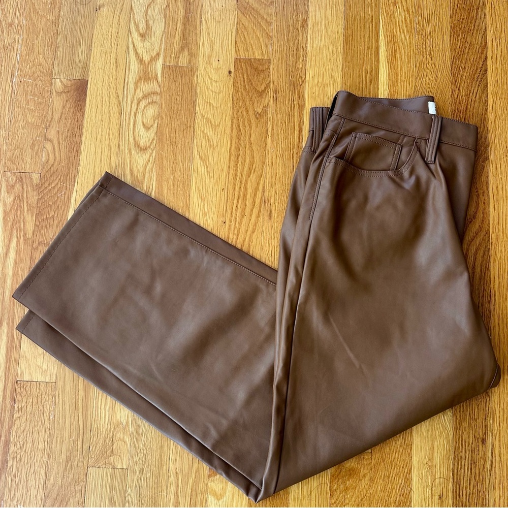 Madewell Faux Leather Pants